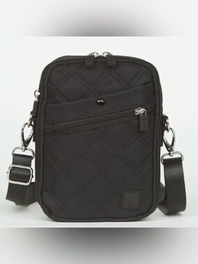 NEW - IHKWIP - Sidekick Quilted Crossbody - Black